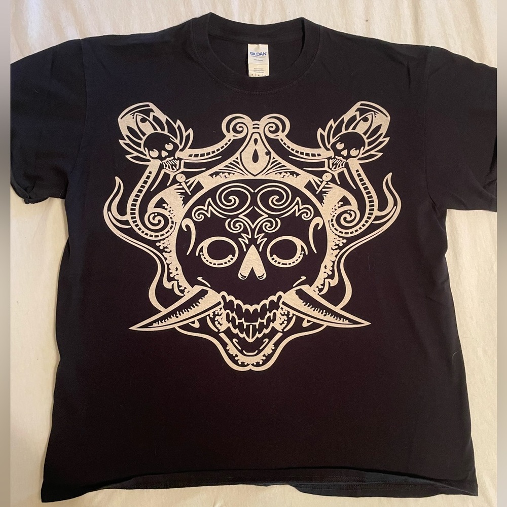 Men’s Black Medium Tattoo Shirt